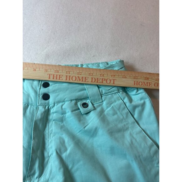 Arctix Womens Insulated Snow Pants Aqua & Black Size L - Picture 6 of 12